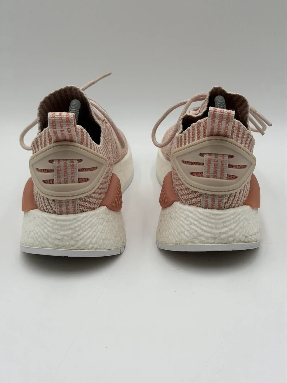 Adidas NMD_W1 Wonder Clay Women’s Size 10 Pink White Athletic Shoes ID4268